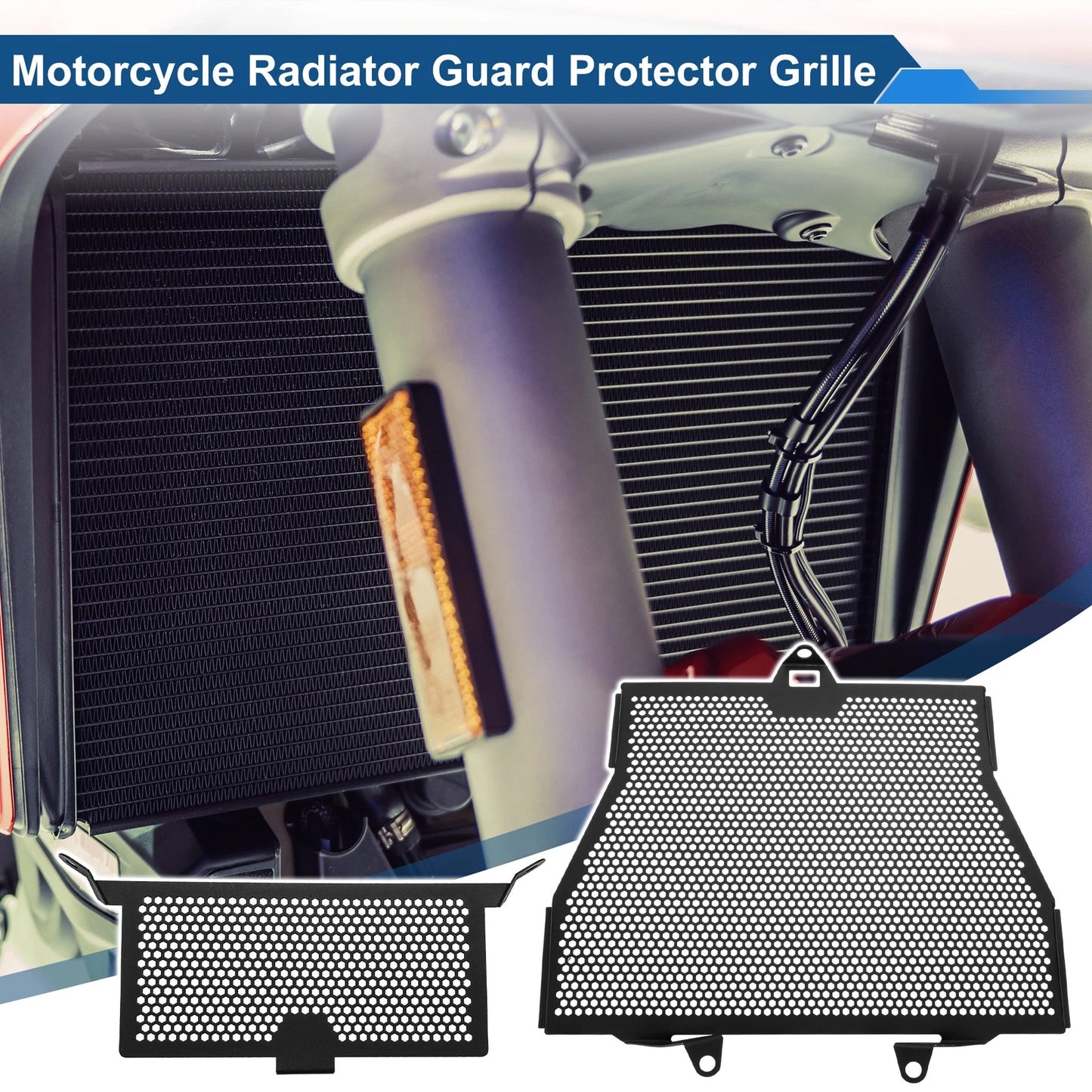 Set of 1 Motorcycle Radiator Grille for BMW S1000RR (2009–2018) Aluminum Alloy