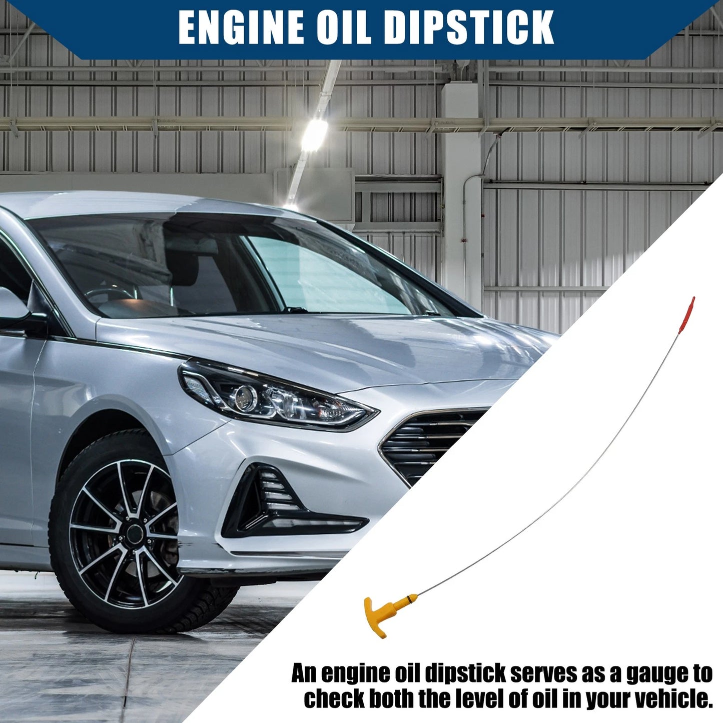 Engine Oil Level Dipstick for Hyundai Elantra (2014–2018) 26611-2E021