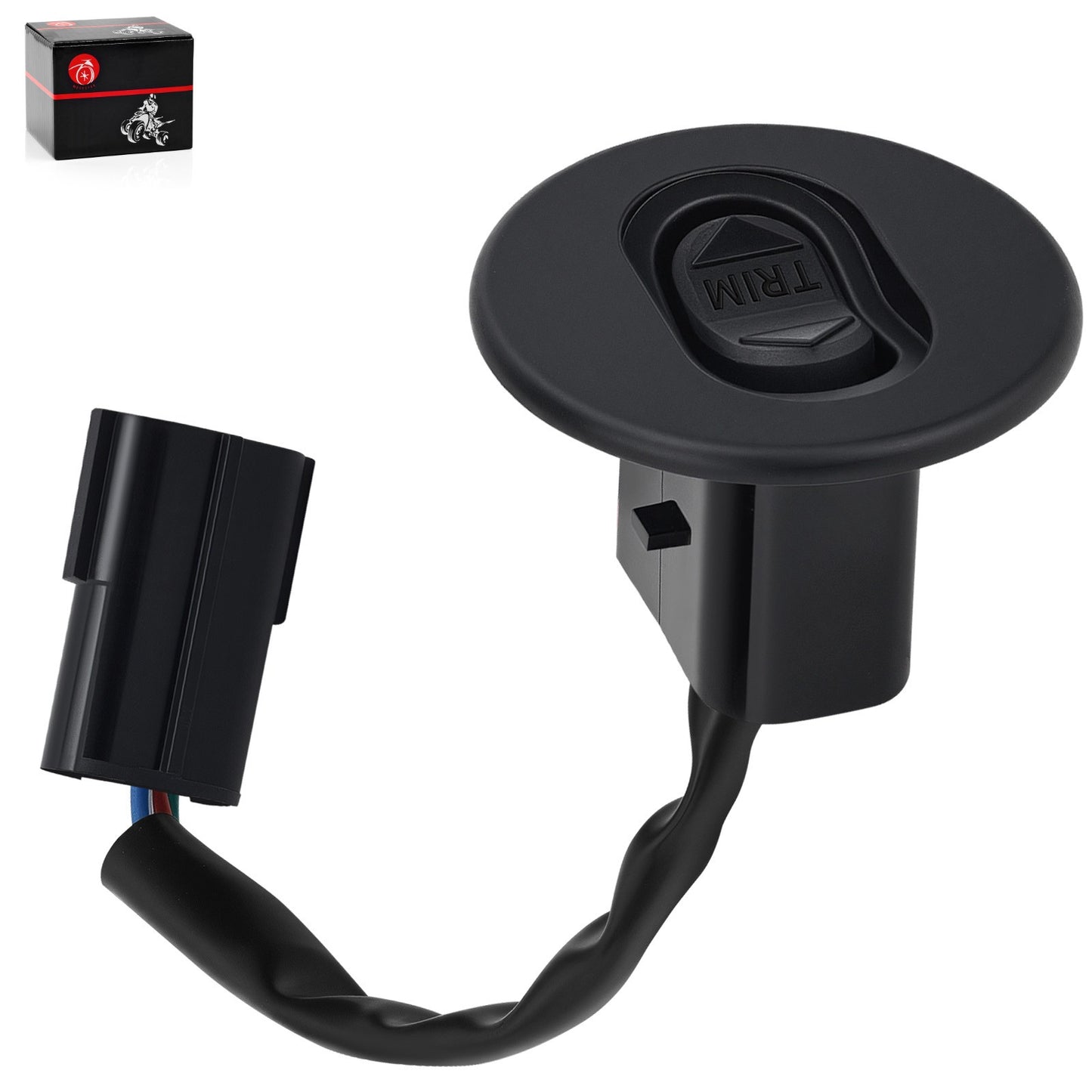 Trim Switch Round Bezel for Mercury Outboard (1965–2015)