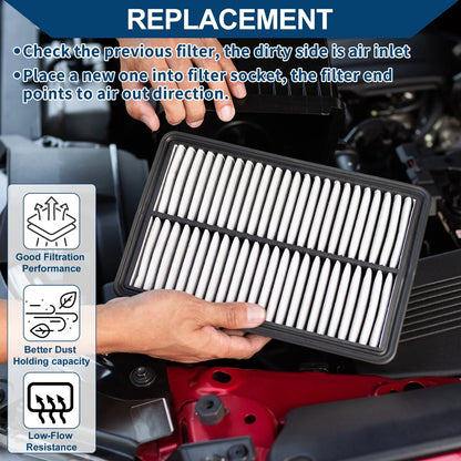 Car Engine Air Filter for Honda Fit 1.5L (2015-2020) - 1 x High-Quality Filter