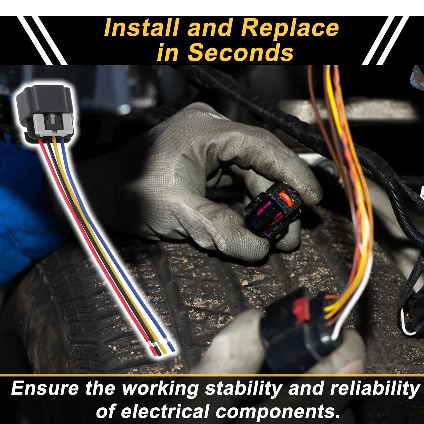 1pc 8 Pin Ignition Coil for Buick Allure (2010) & Enclave (2008) No. 19367639