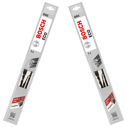Front Pair Wiper Blades for Mercedes SLK200 (1997–2004)