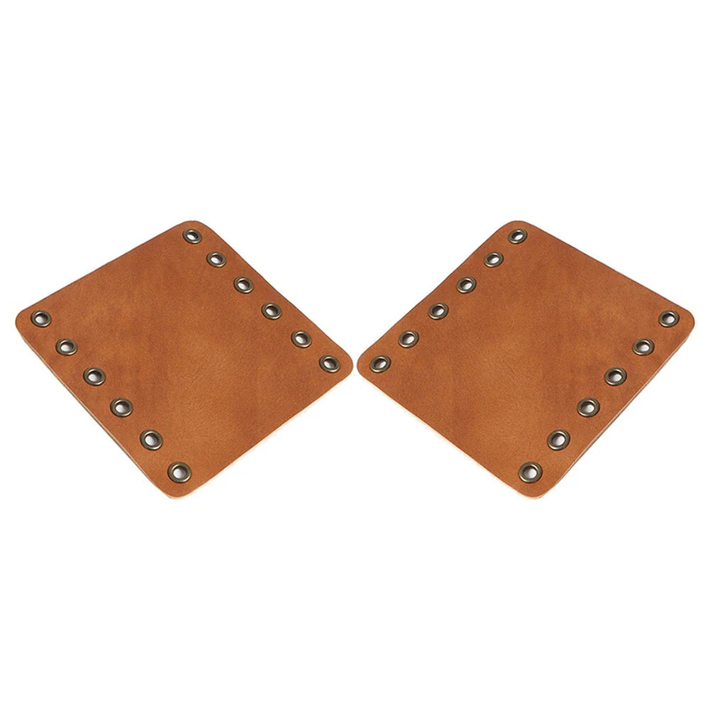 22mm Leather Hand Grips Covers for Harley Cafe Racer