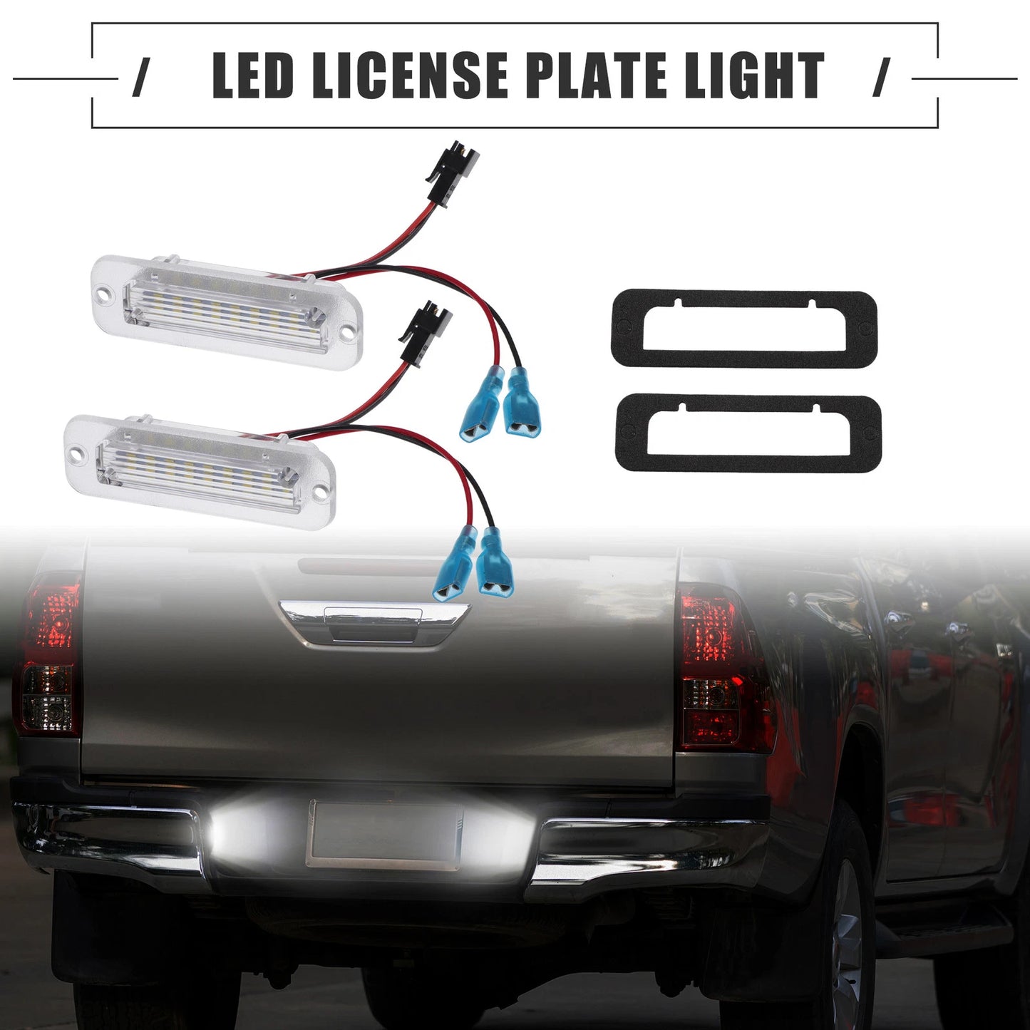 2X LED License Plate Light for Mercedes-Benz G500 (2013–2021) No.A4639060046