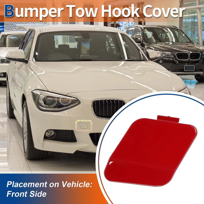 Front Tow Hook Cover for BMW 114i (2012-2014) Crimson Red