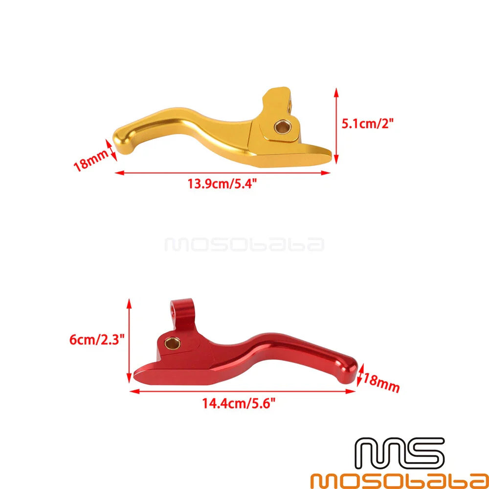 Finger Hand Brake Clutch Levers for Harley Touring/Trike (2017-2020)