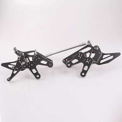 Rearset Footpegs Pedals Brackets for Kawasaki ZX10R (2006-2007)