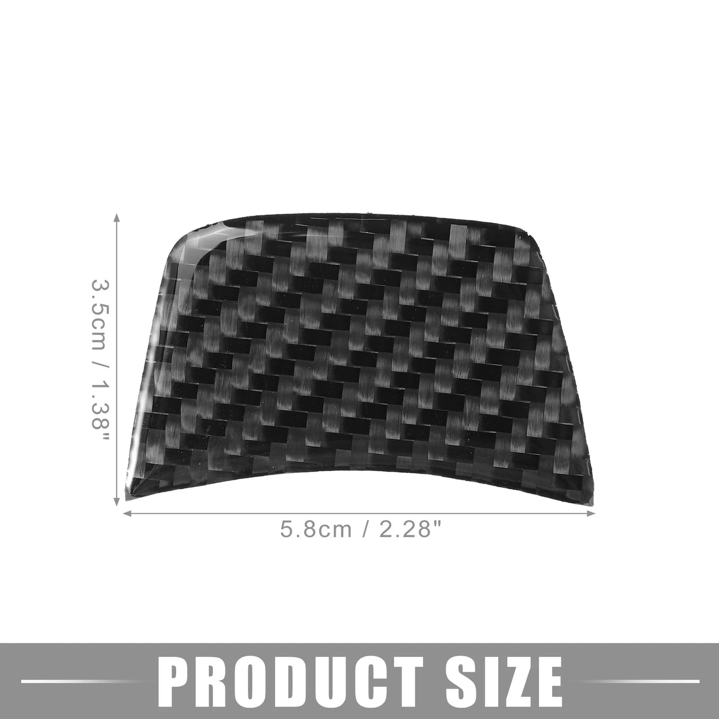Carbon Fiber Steering Wheel Cover for Audi A4 B8 (2008–2015)