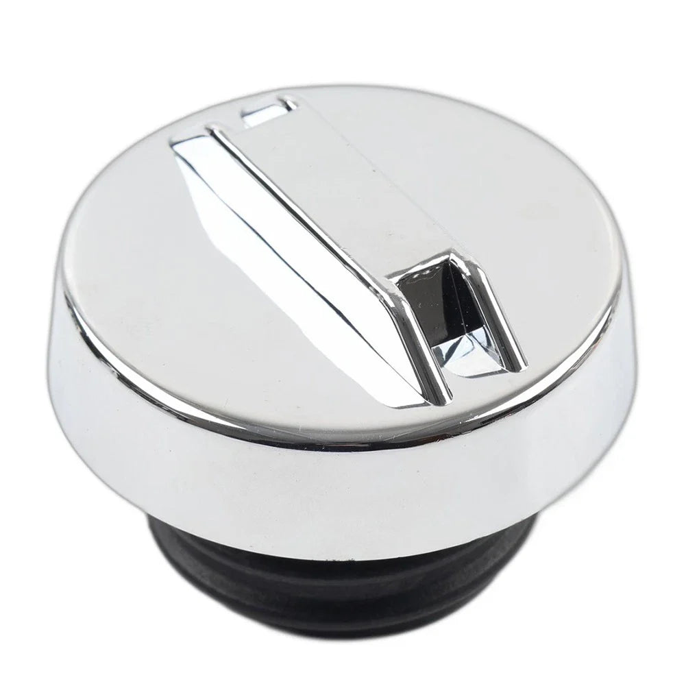Vented Chrome Gas Fuel Tank Cover for Harley Fat Boy Electra Street Road Glide