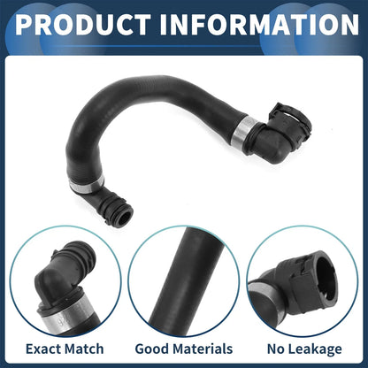 Radiator Hose for BMW 740i 740iL 750iL (1998-2001) Rubber