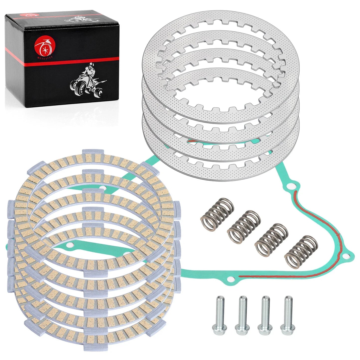 Clutch Plates & Gasket Kit for Honda CR80R/CR85RB