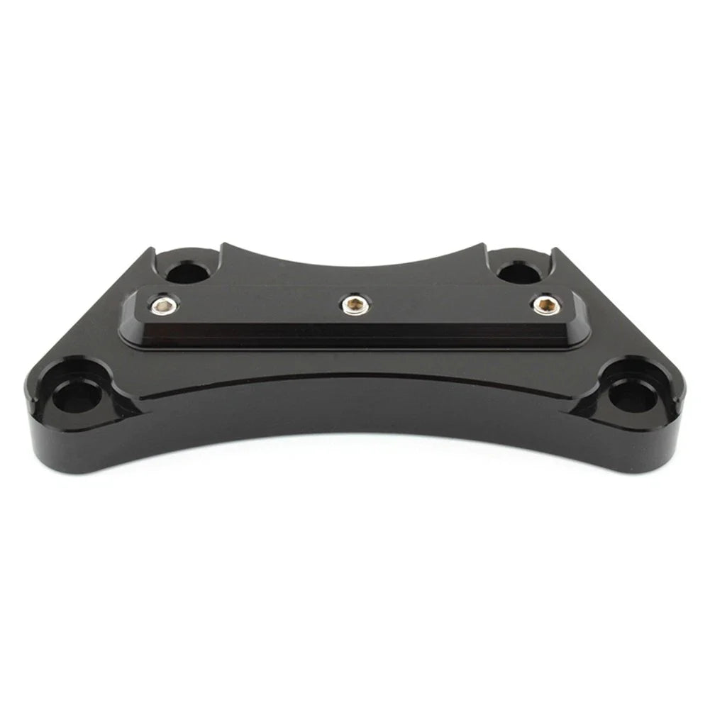 25mm Handlebar Risers for Harley Touring Models (1997-2019) Black