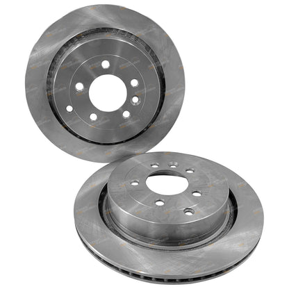 2 Rear Disc Brake Rotors for Range Rover Sport L320 (2007–2010) 350mm