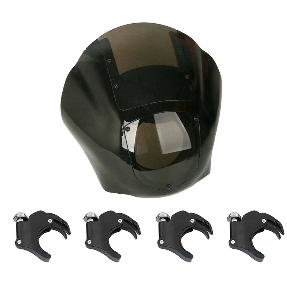 Quarter Fairing Windshield 49mm Clamps for Harley Dyna Sportster XL1200X