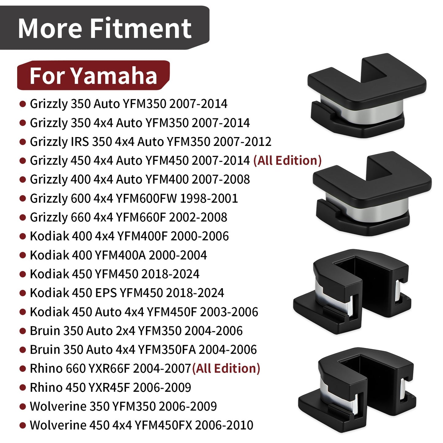 4X Primary Clutch Slider with Spacer for Yamaha Rhino 450 (2006–2009)