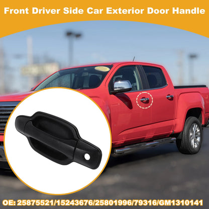 Front Left Exterior Door Handle No.25875521 for GMC Canyon