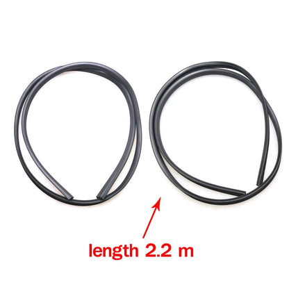 Set of 2 Front Door Glass Run Channels for Toyota Starlet (1980–1984)