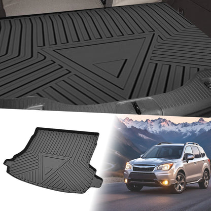 Flat Face Cargo Liner Rear Trunk Mat for Subaru Forester (2019–2024) TPE