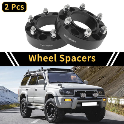 2X Wheel Spacers 6x139.7mm M12x1.5 for Toyota 4Runner (1989–2023)