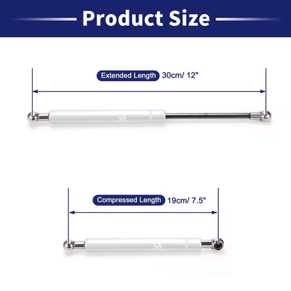 1pc 12" Lift Support Strut Gas Spring for RV (110Lbs/500N)