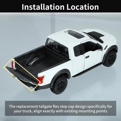 Tailgate Flex Step Trim Center Cap for Ford F150 (2009–2014) No.9L3Z-9940602-BA