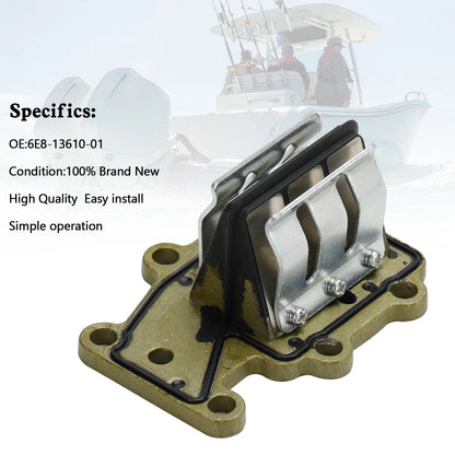 Reed Valve Assy for Yamaha Outboard 2T 9.9HP 15HP (6E8-13610-01)