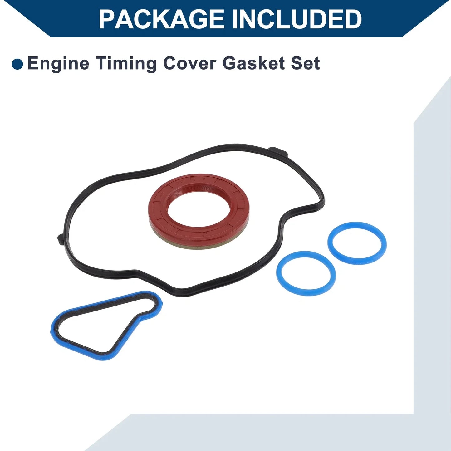 Engine Timing Cover Gasket Set for Dodge Durango 3.7L 4.7L (2003-2009)