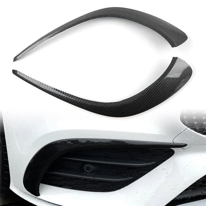 ABS Front Bumper Lip Splitter Spoiler for Mercedes Benz CLA C118 (2020-2023)