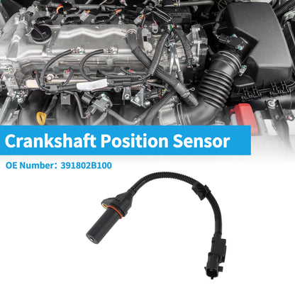Crankshaft Position Sensor for Hyundai Veloster 1.6 GDI (2011–2017) No. 39180-2B100