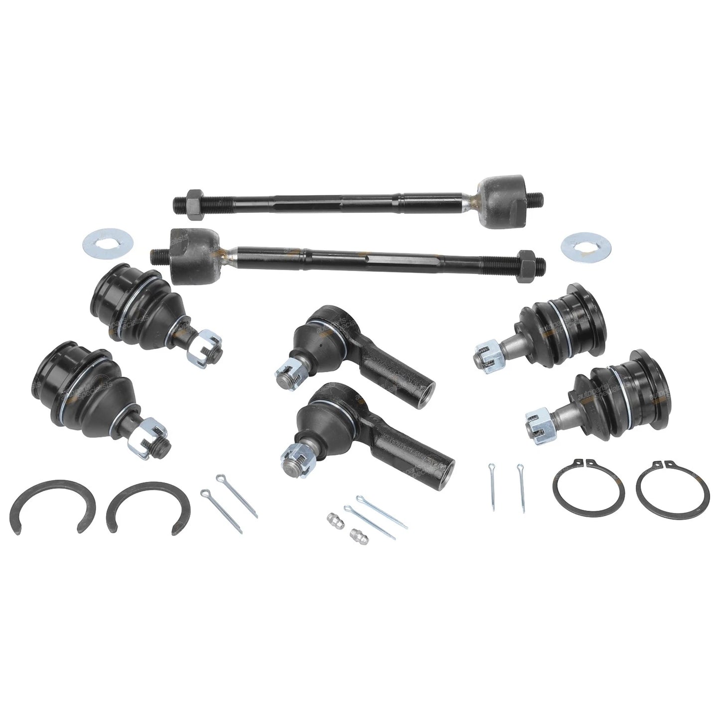 Ball Joints Tie Rod Ends & Rack Ends Kit for Toyota Fortuner (2015–2019)