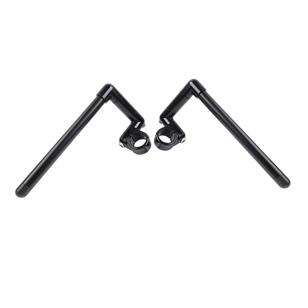 2X Chrome Thread Oval Rear View Mirrors for Universal Fit (10mm)