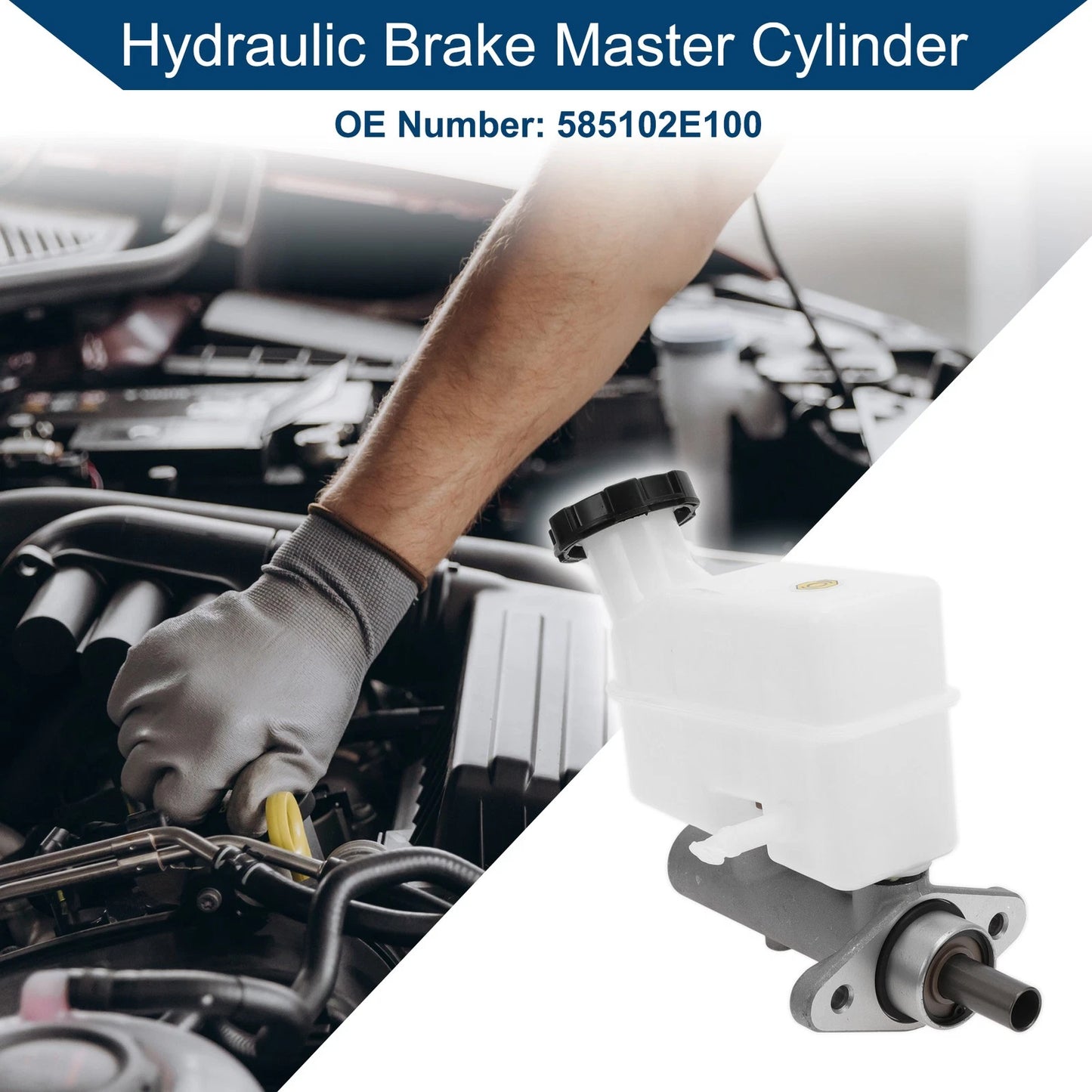 Brake Master Cylinder with Reservoir No.5.85102E+105 for Kia Sportage (2004–2012)
