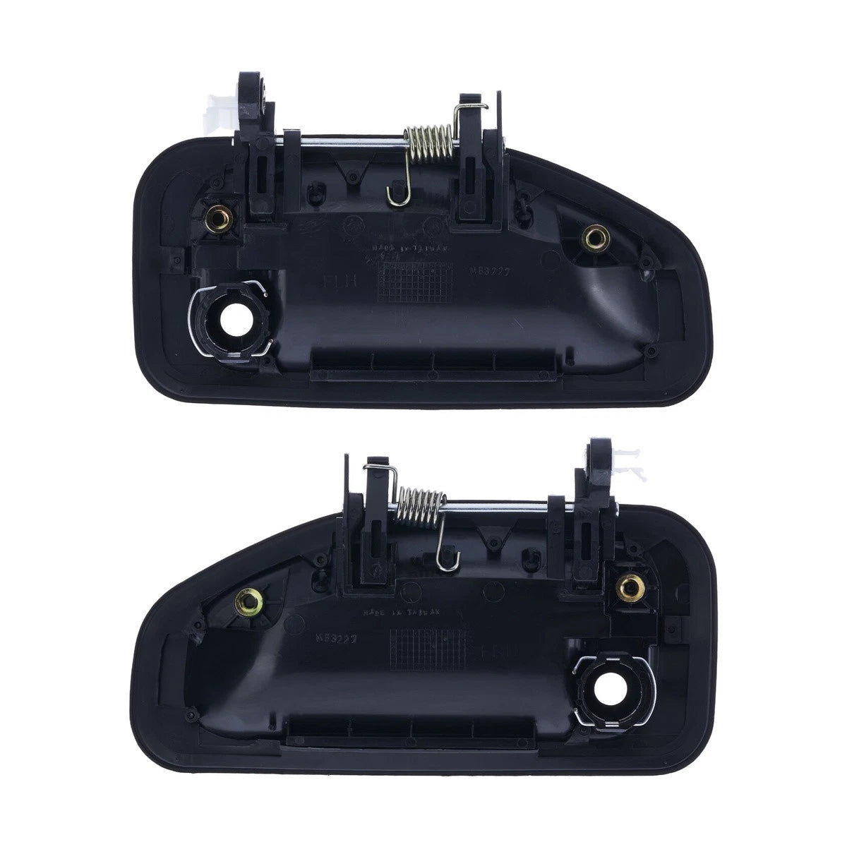 Set of 2 Black Door Handles for Mitsubishi Fuso (2005–2020) Front Left + Right