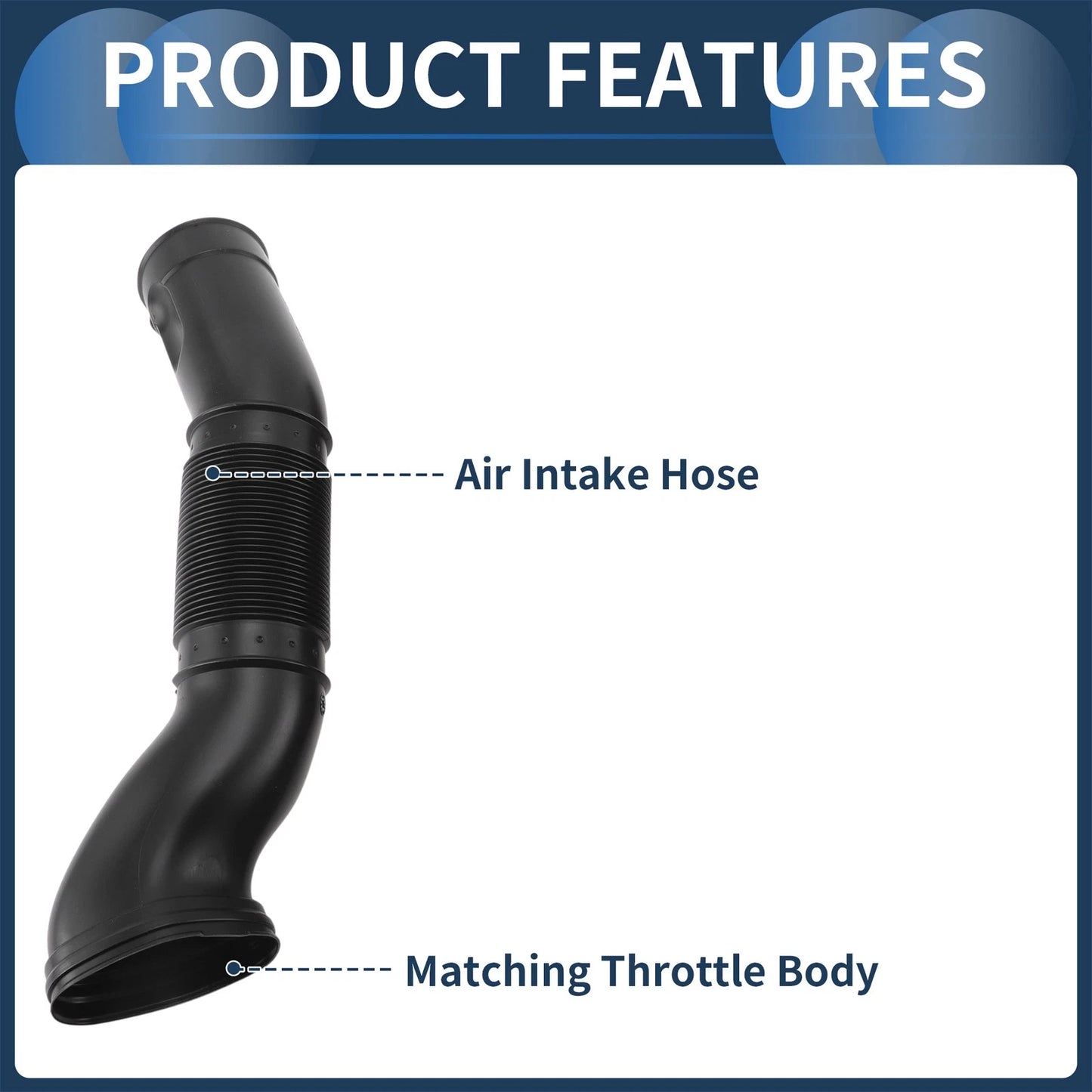 Engine Air Intake Hose for Mercedes Benz (No. 1130942282)