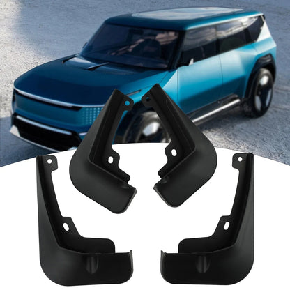 Mudguards for KIA EV9 Non Deformation Black Color