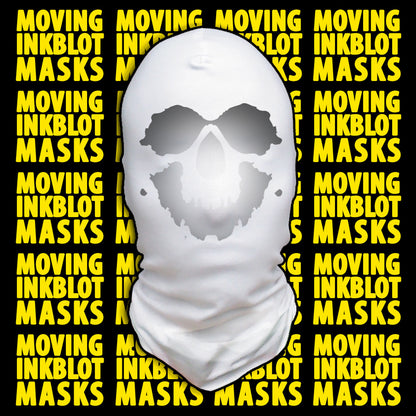 Rorschach Moving Inkblot Mask for Halloween Costume