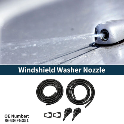 Windshield Washer Nozzle with Gasket