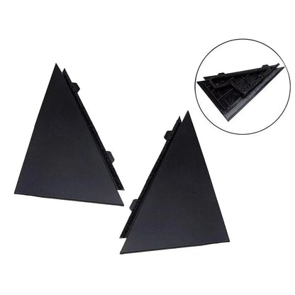 2 x Rear Door Window Glass Triangle Trim Cover for Hyundai Sonata (2009–2014)