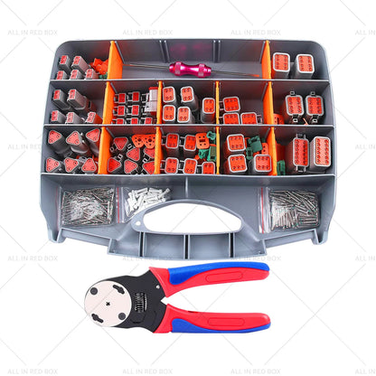 338PCS Crimping Tool Kit for DT Deutsch Connectors (14-18AWG)