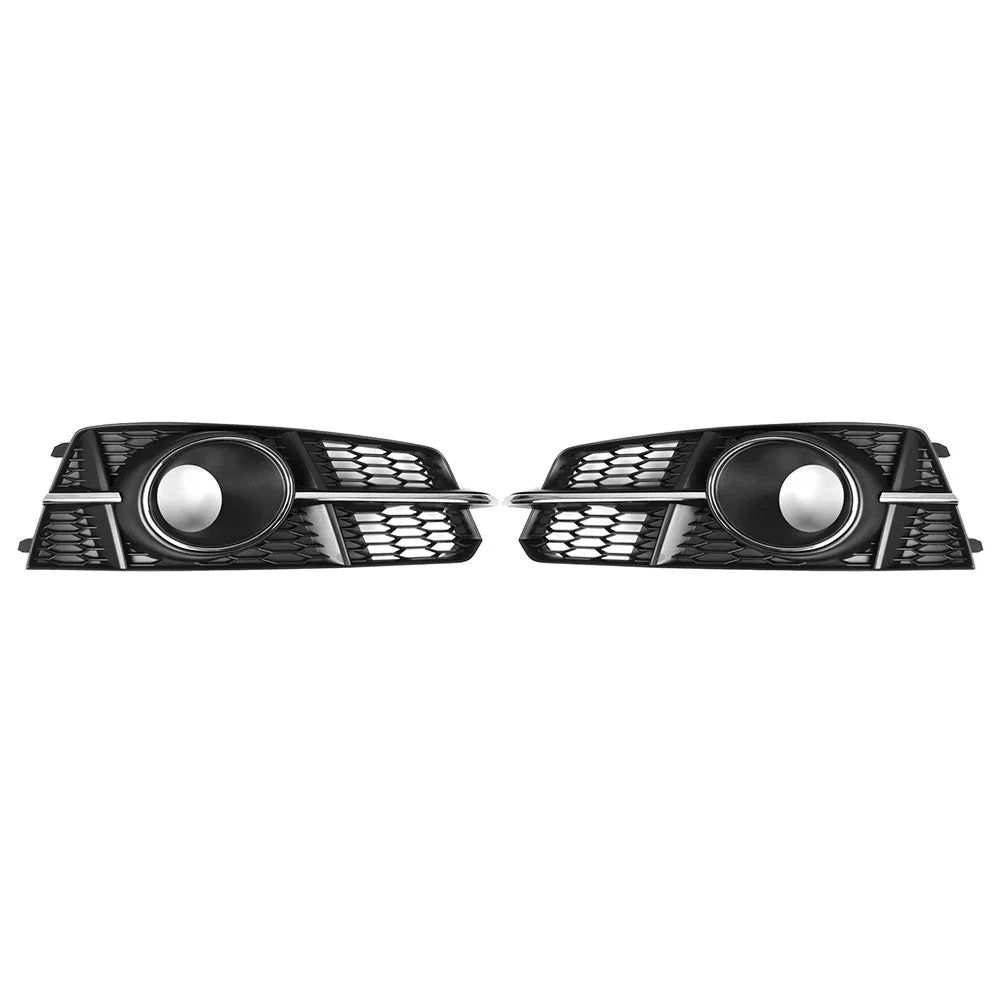 Fog Light Grille for Audi A6 S6 C7 2016-2018 ()