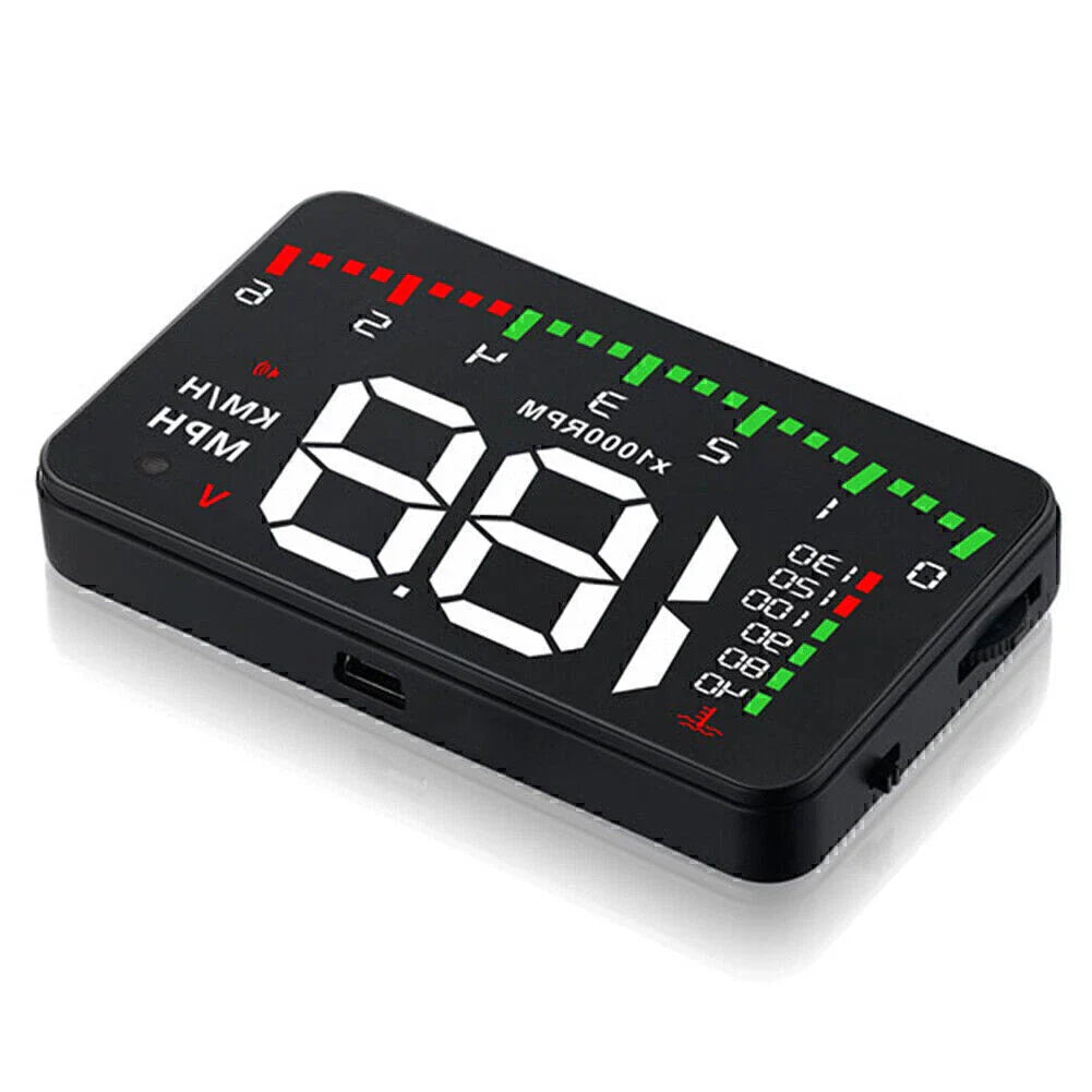 3.5" HUD Head Up Display OBD II Speedometer for A900