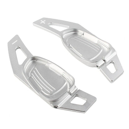 Aluminum Silver Shift Paddle Extensions for Audi A5/S5/SQ5 (2016)