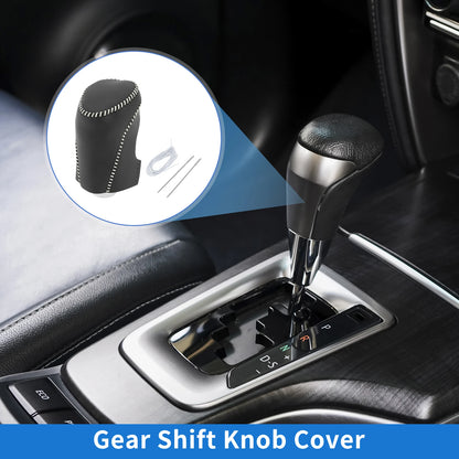 Gear Shift Knob Cover for Chevrolet Malibu (2016–2020) - Black Grey