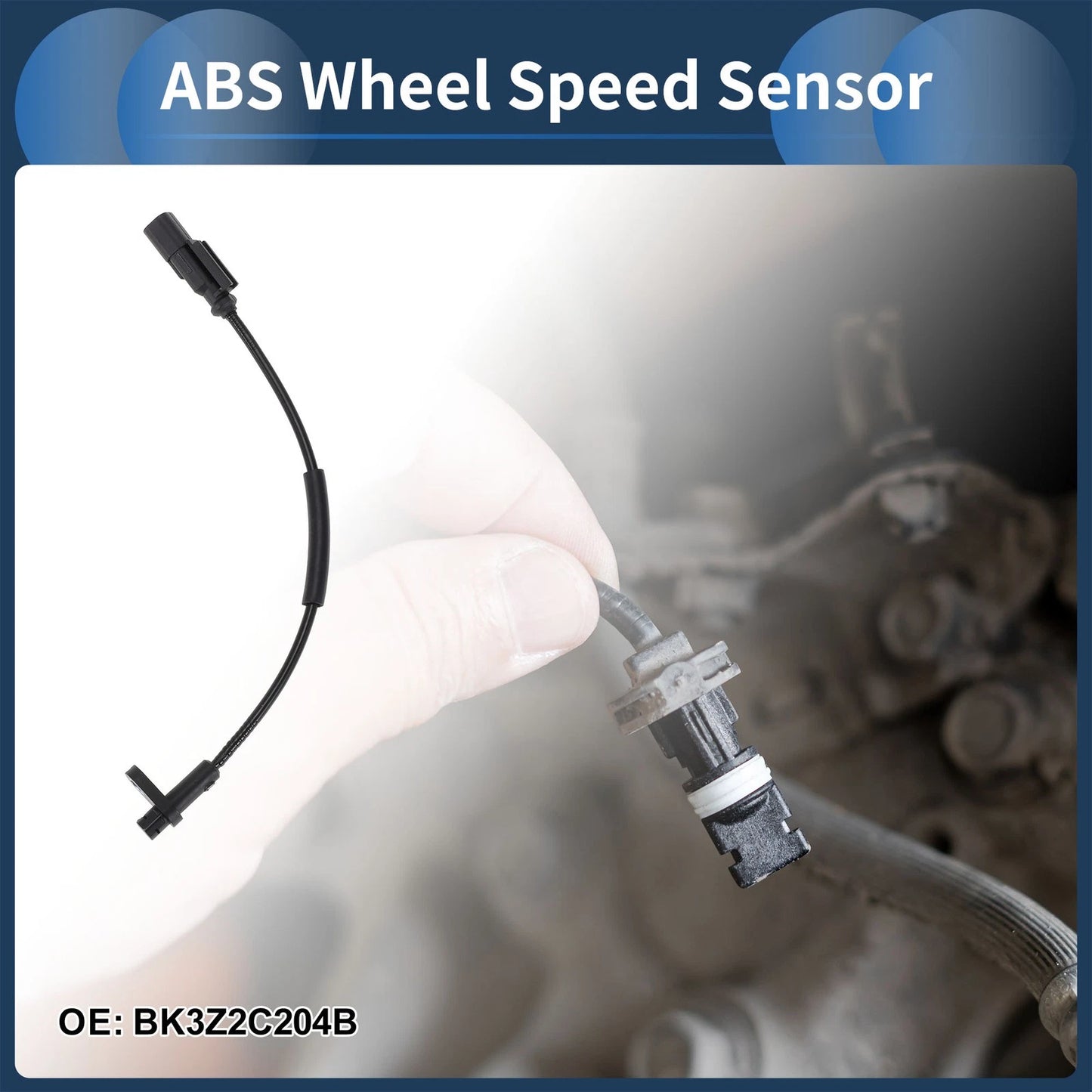 ABS Wheel Speed Sensor for Ford Transit 150 (2015–2023) No.BK3Z2C204B