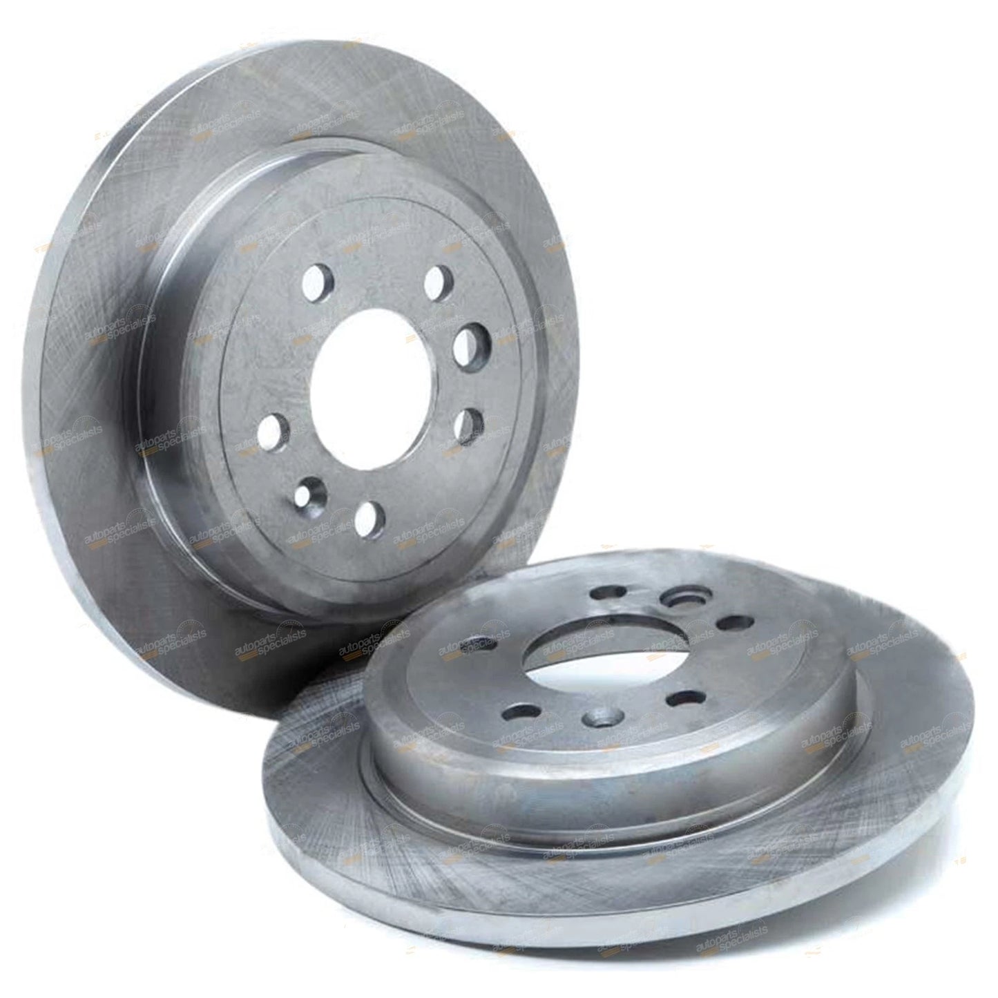 Set of 2 Rear Disc Rotors + Brake Pads for Falcon BA BF FG (2002–2012)
