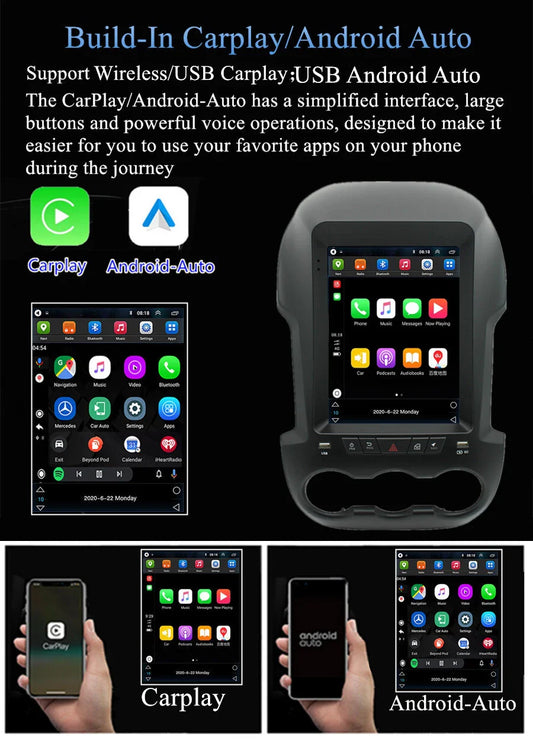 9.7" Android 11 Stereo Radio GPS for Ford Ranger (2011-2015)