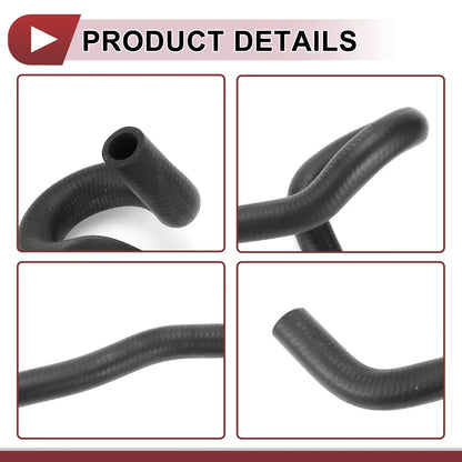 Heater Hose for Honda Accord 2.3L (1998-2002) Rubber Black 1 x Piece