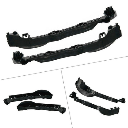 Front Bumper Lip Corner Splitters for BMW E90 E91 LCI M-Tech (2009–2013) Gloss Black
