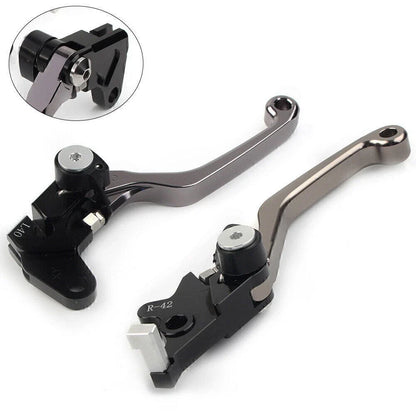 CNC Grey Pivot Clutch Brake Levers for Suzuki DRZ400S/SM/E (2000-2022)