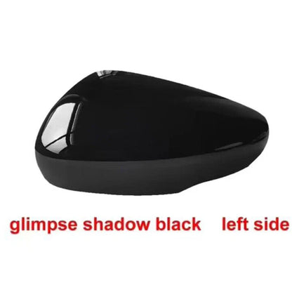 Left Black Turn Signal Hole Side Mirror Cover Cap for Ford Escape (2020–2021)